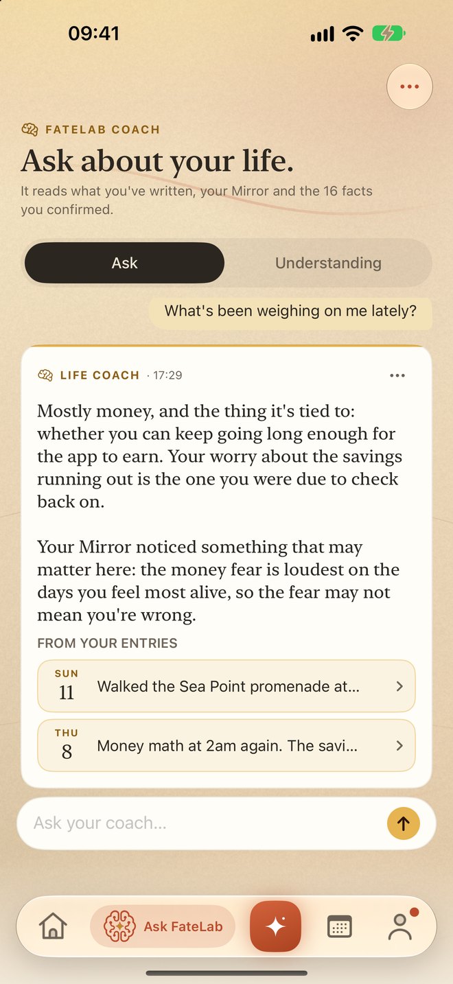 The Coach on Paper, the light theme